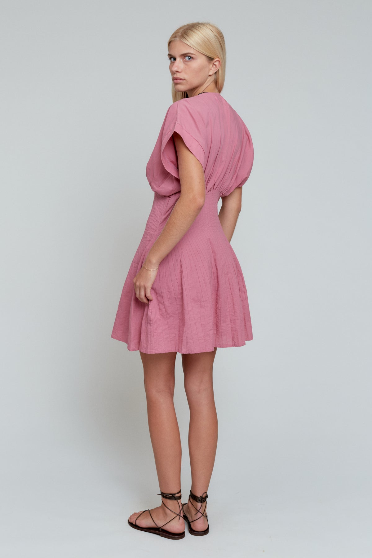 ACACIA Paloma Dress in Lychee
