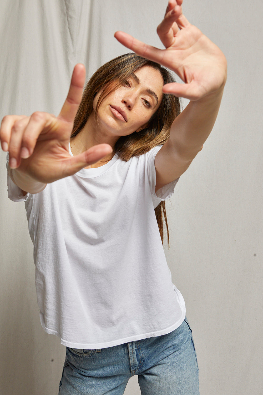 Harley Tee in White