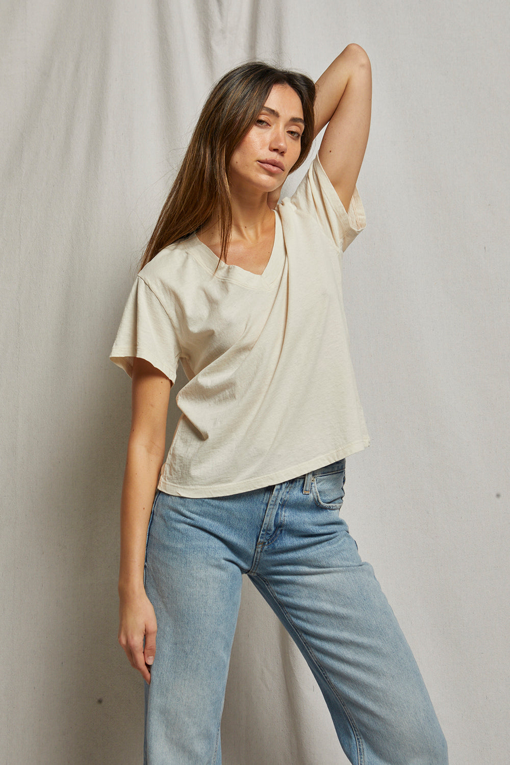Hendrix Tee in Sugar
