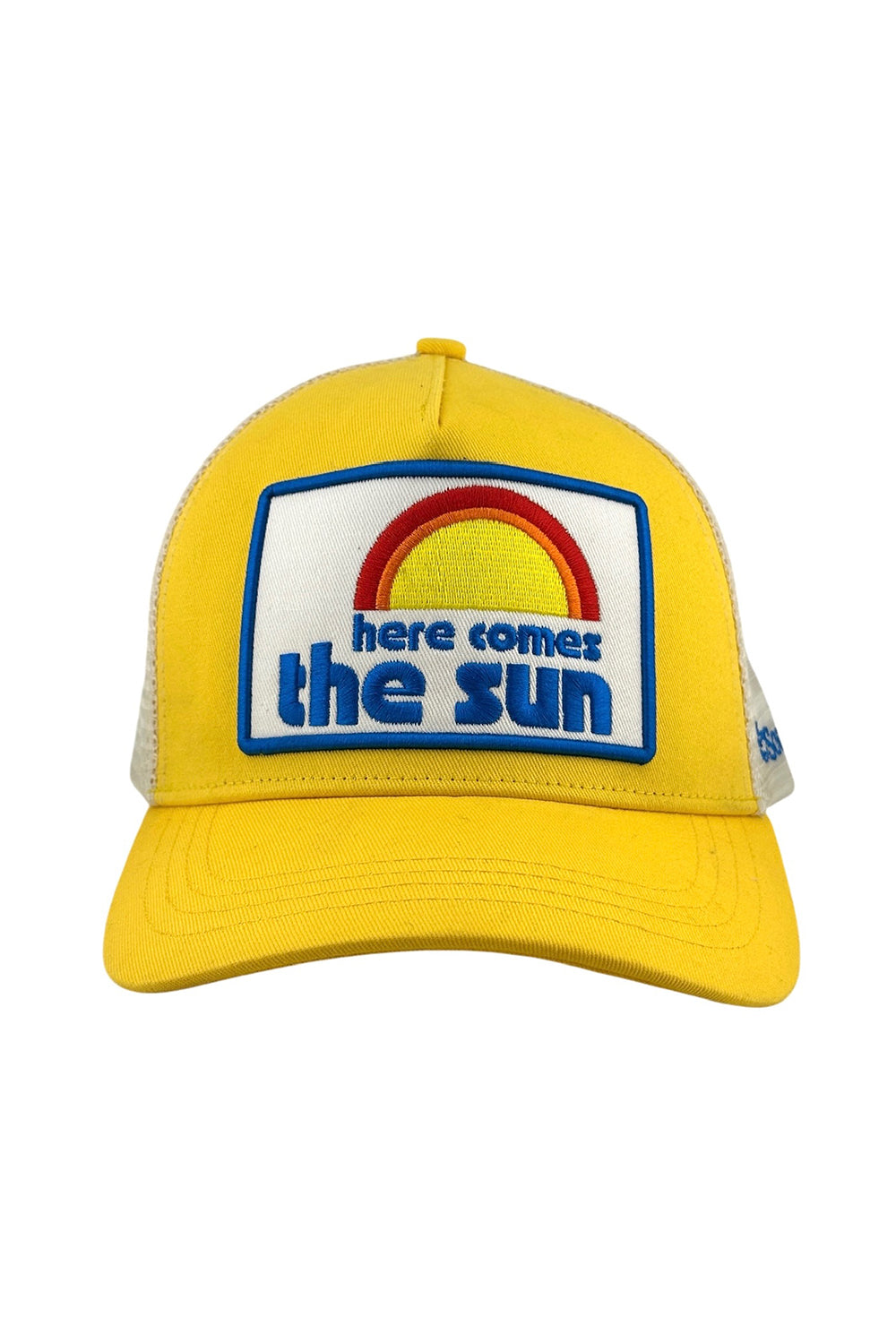 Soulbyrd Here Comes the Sun Trucker Hat in Yellow