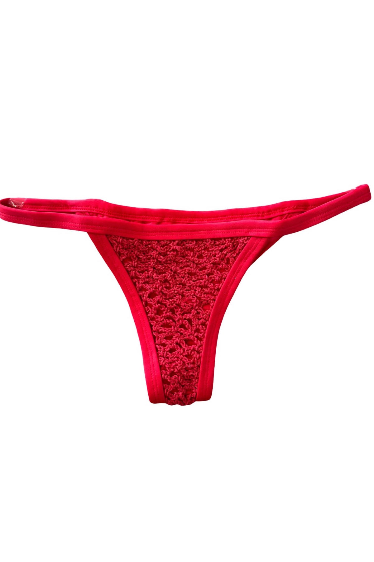 Posh Pua Kainalu Crochet Bottom in Crimson