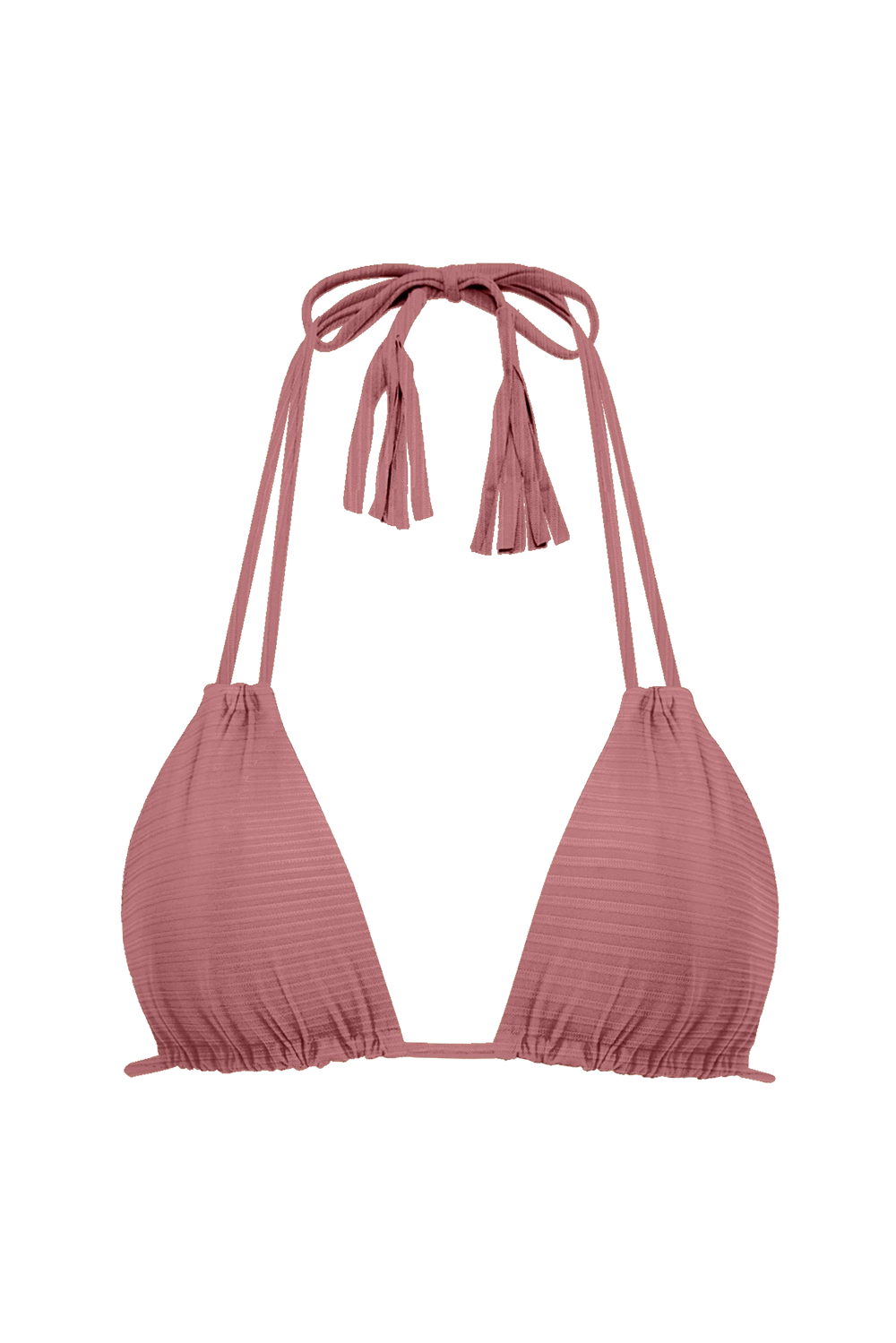 ACACIA Resort 2026 Cannons Dual Ribbed Top in Lychee