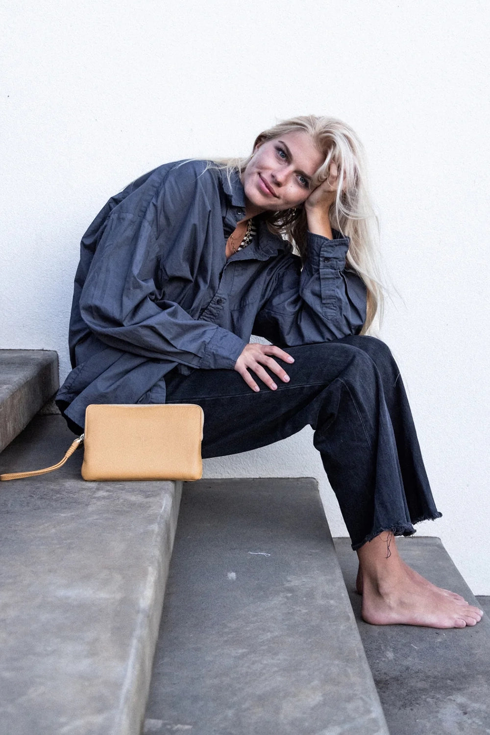 CLHEI Pouch Wallet in Honey