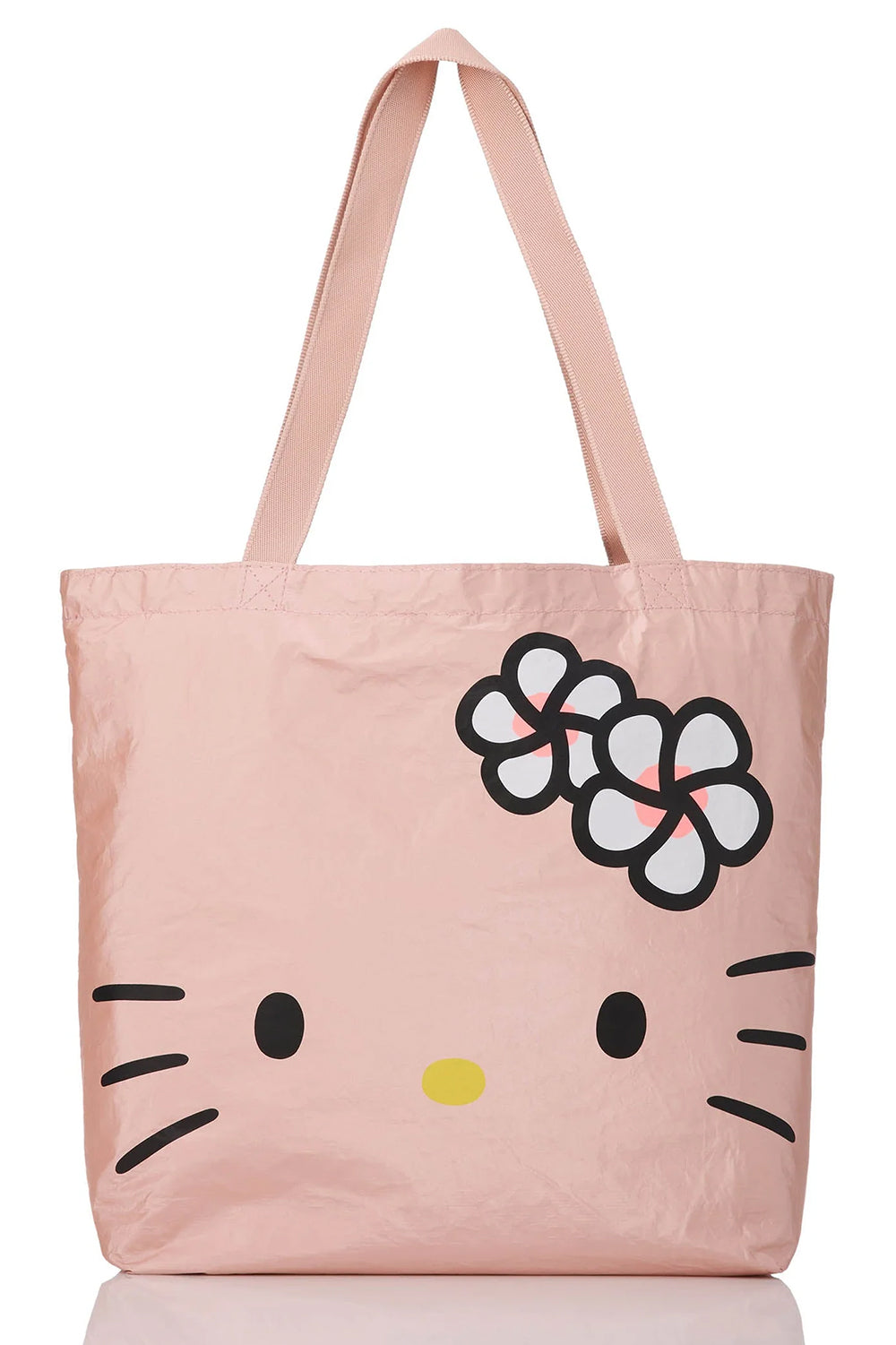 ALOHA Collection HELLO KITTY Kitty Face Reversible Tote in Rosey