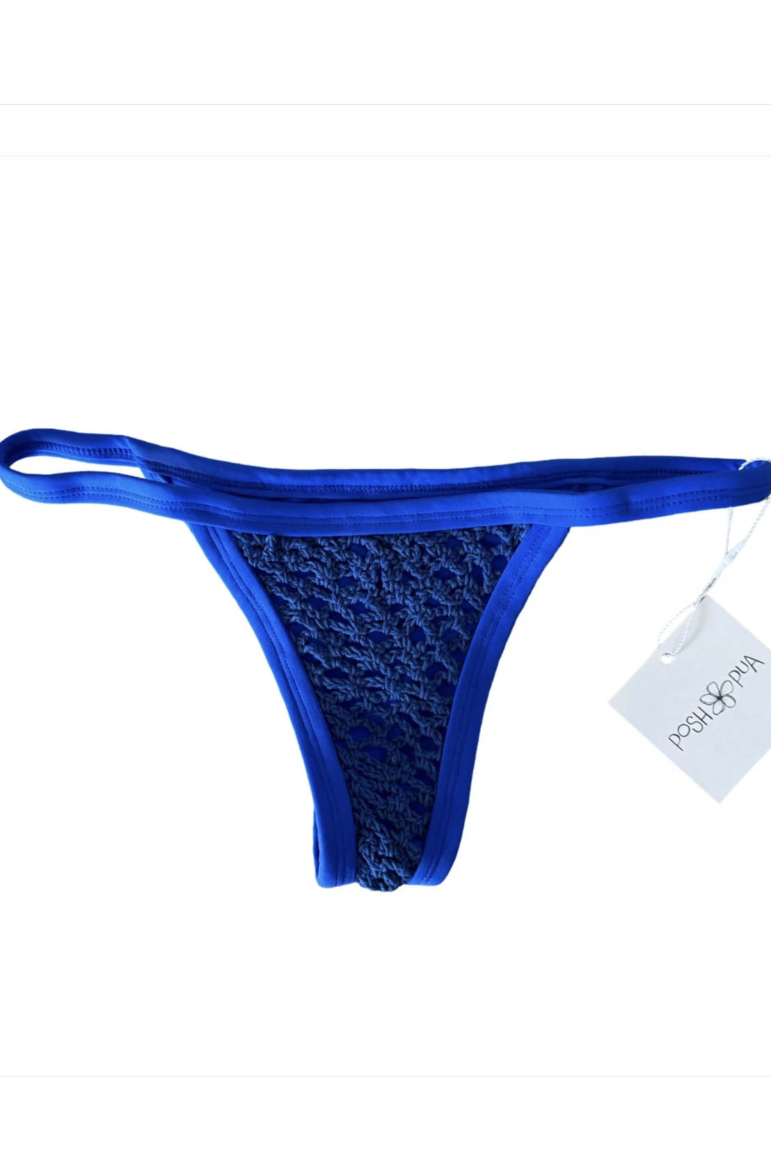 Posh Pua Kainalu Crochet Bottom in Ultramarine