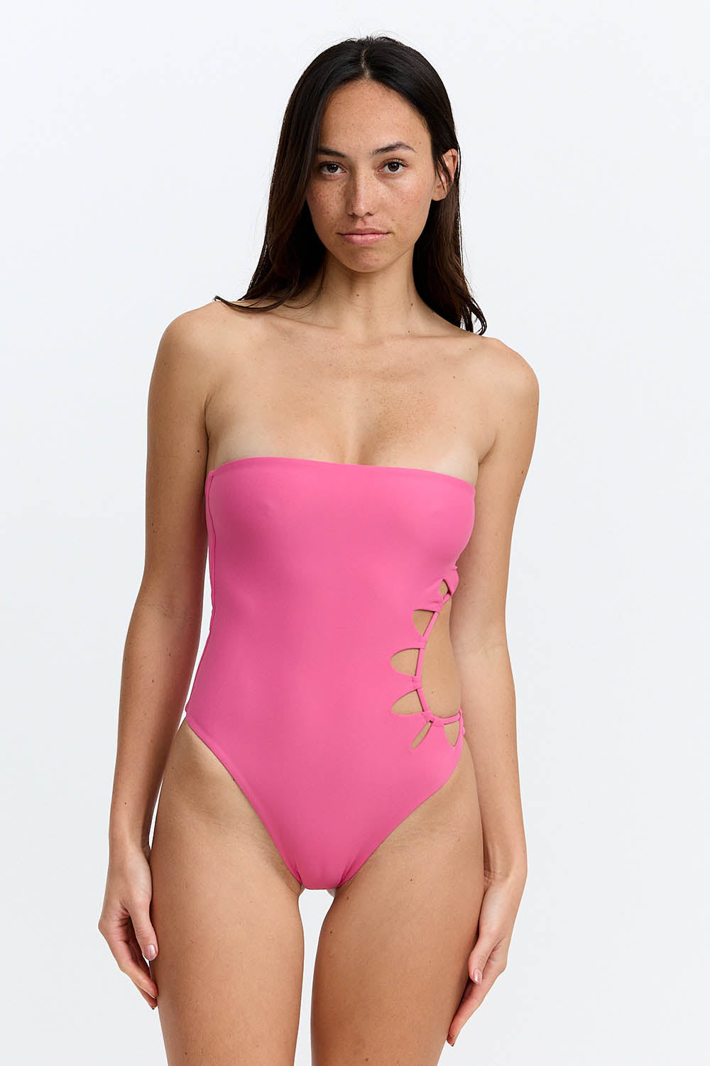 Benoa Swim Sunny One Piece in Guava