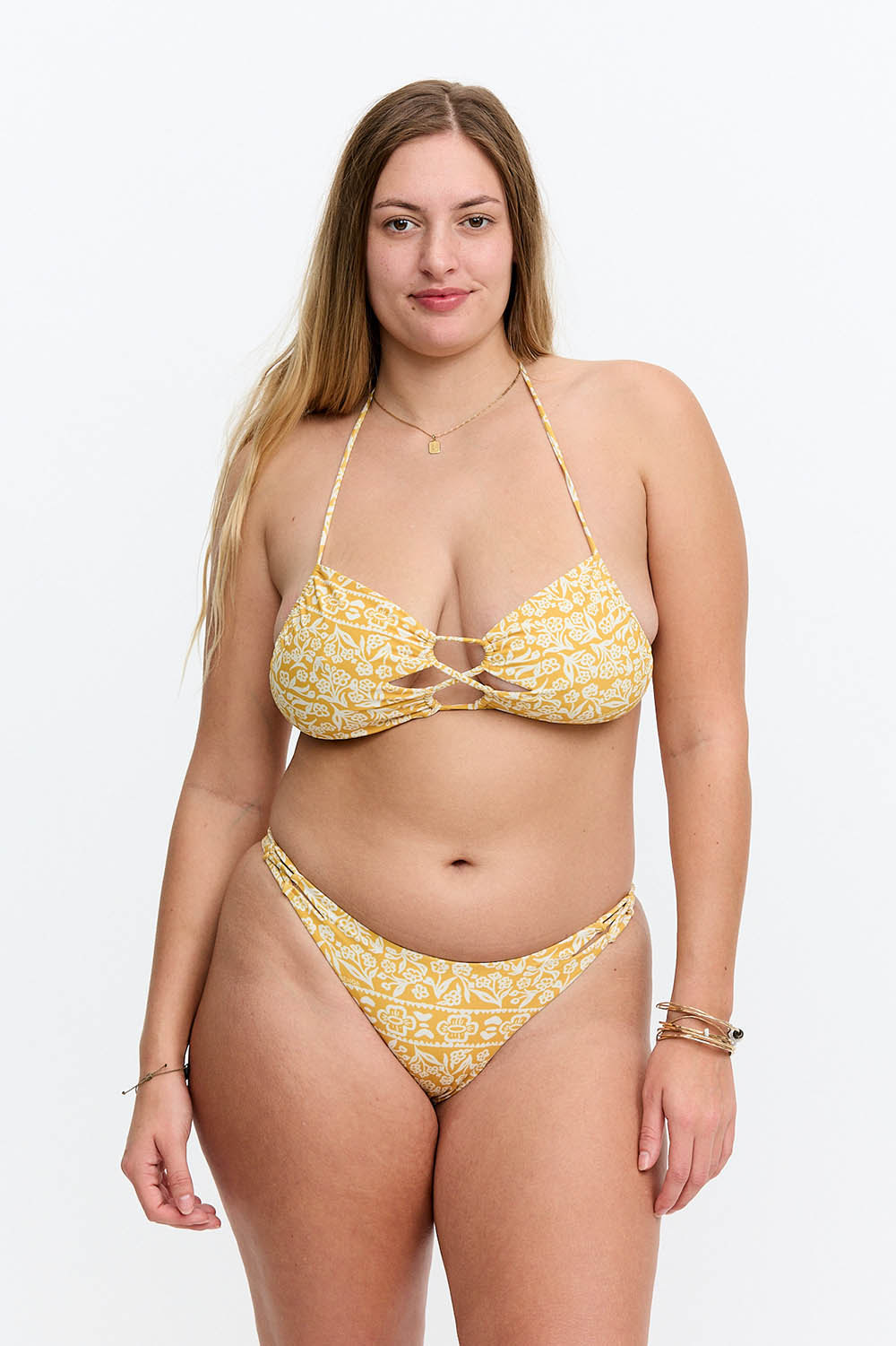 Benoa Swim Amy Top in Goldie