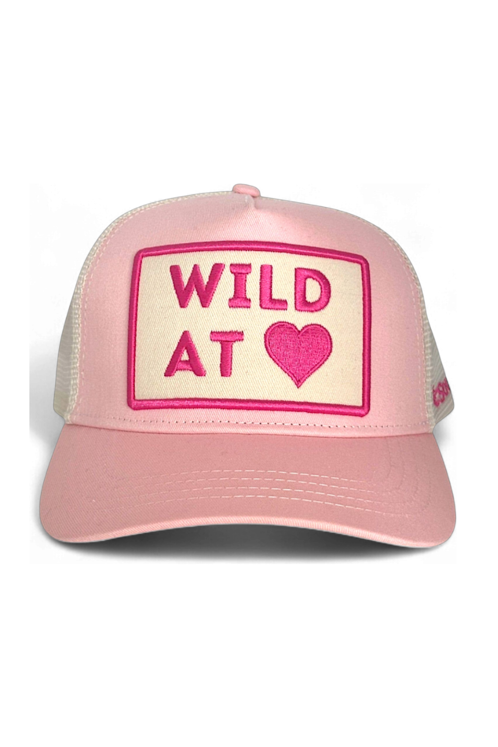 Soulbyrd Wild at Heart Trucker Hat in Pink