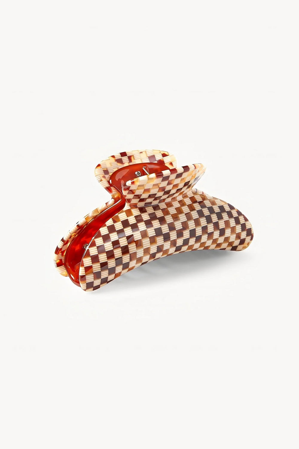 Machete Grande Heirloom Claw in Tortoise Checker