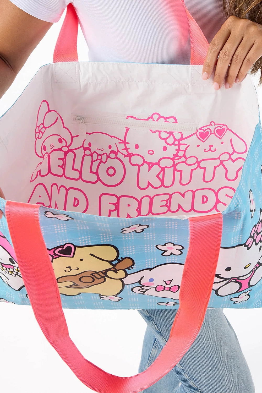 ALOHA Collection HELLO KITTY Palaka Friends Holo Holo in Blue Skies