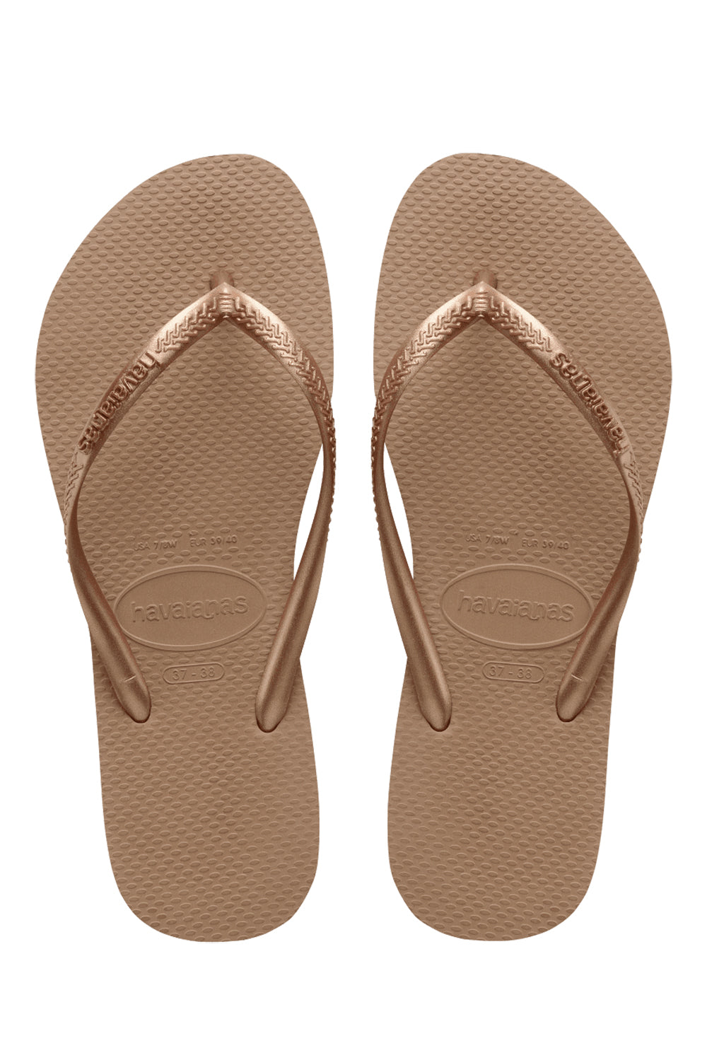 Havaianas Slim in Rose Gold