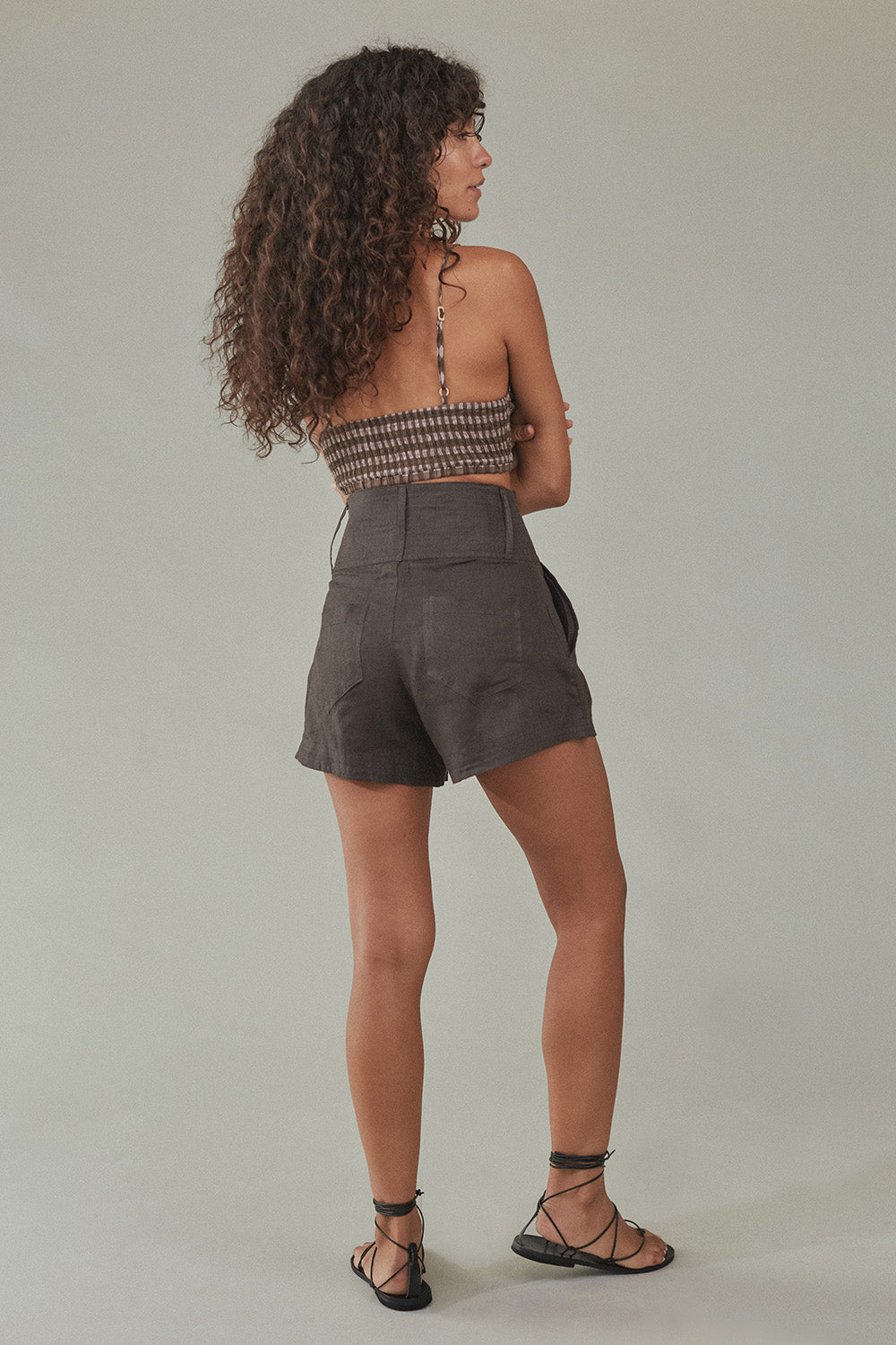 ACACIA Astrid Cotton Top in Presley Last One