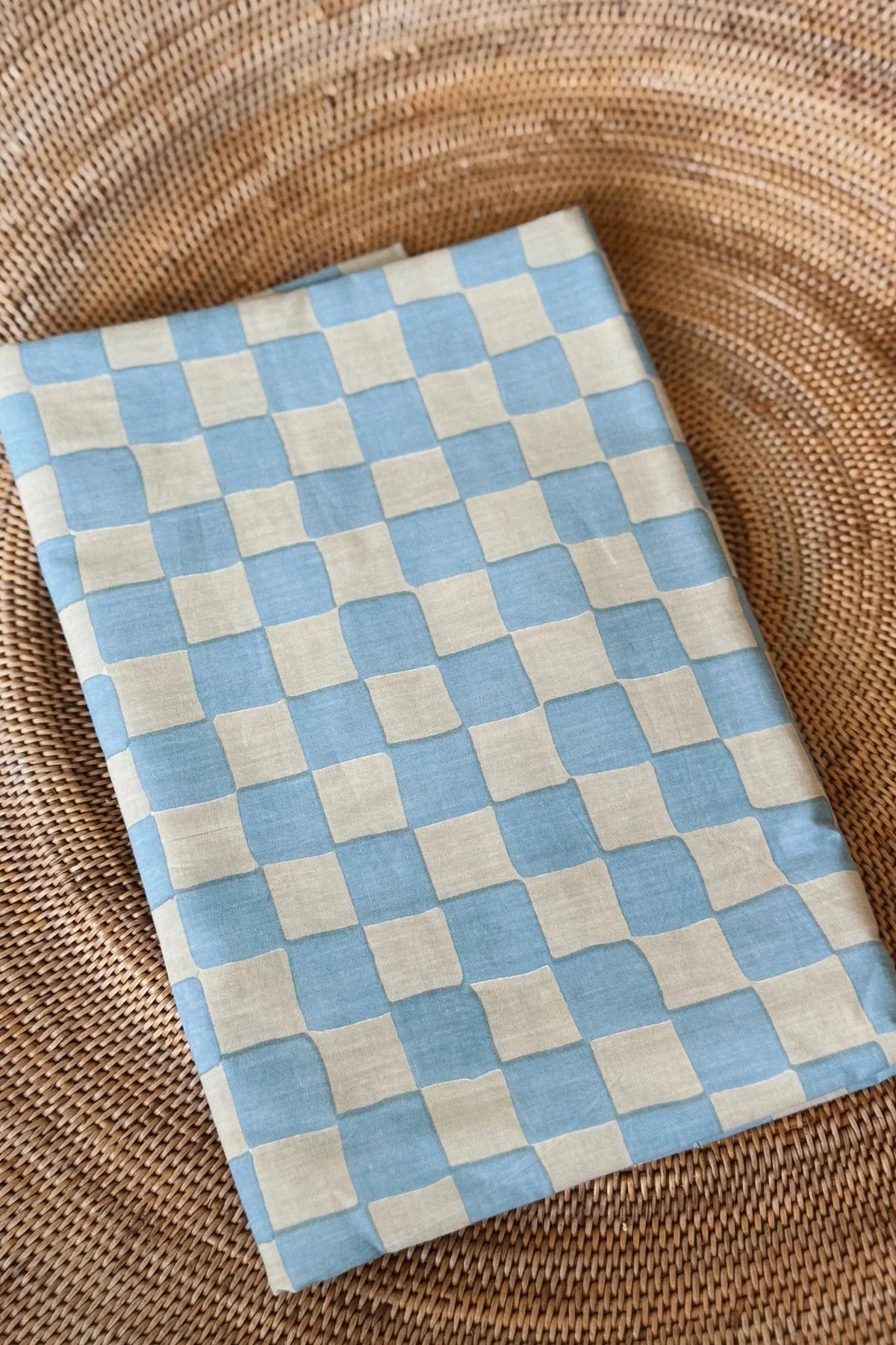 Olympia Etal Wyeth Sarong in Cloud Check