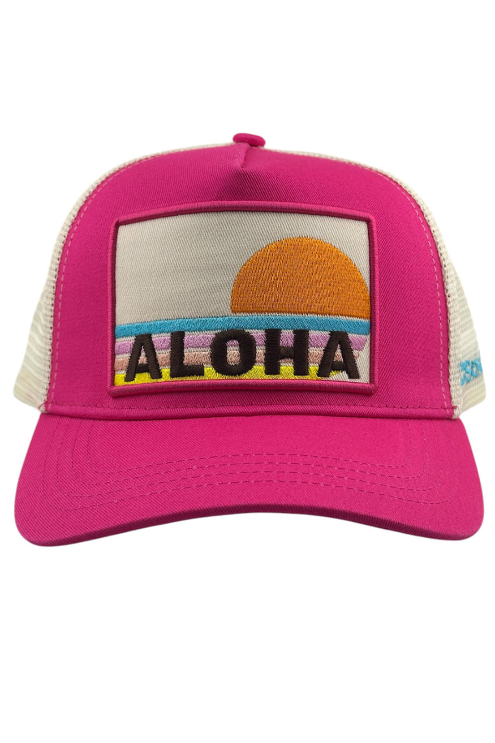 Soulbyrd Aloha Trucker Hat in Pink