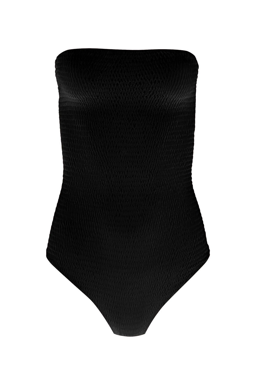 ACACIA Summer 2026 Teagan Shirred One Piece in Black