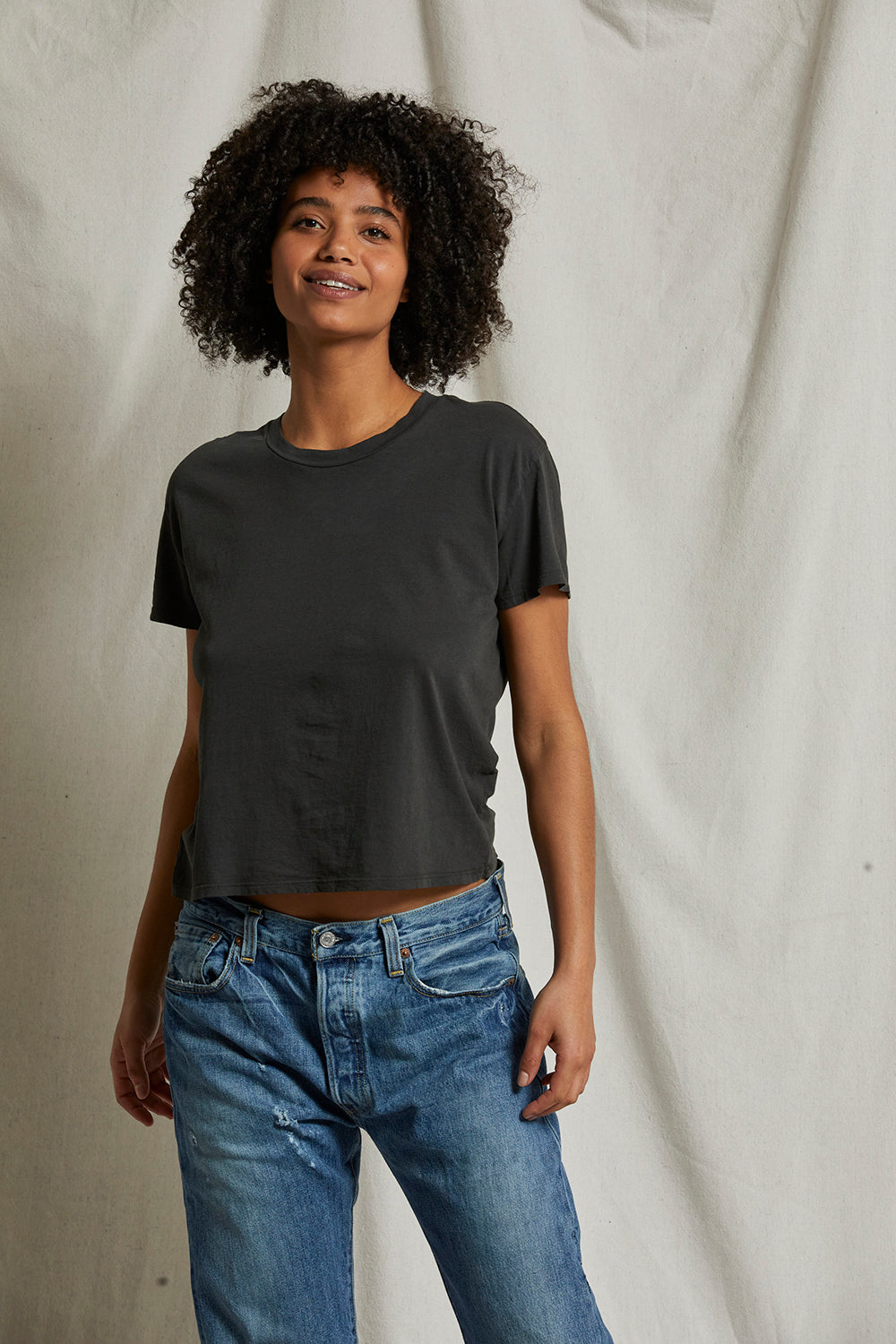 Harley Tee in Vintage Black