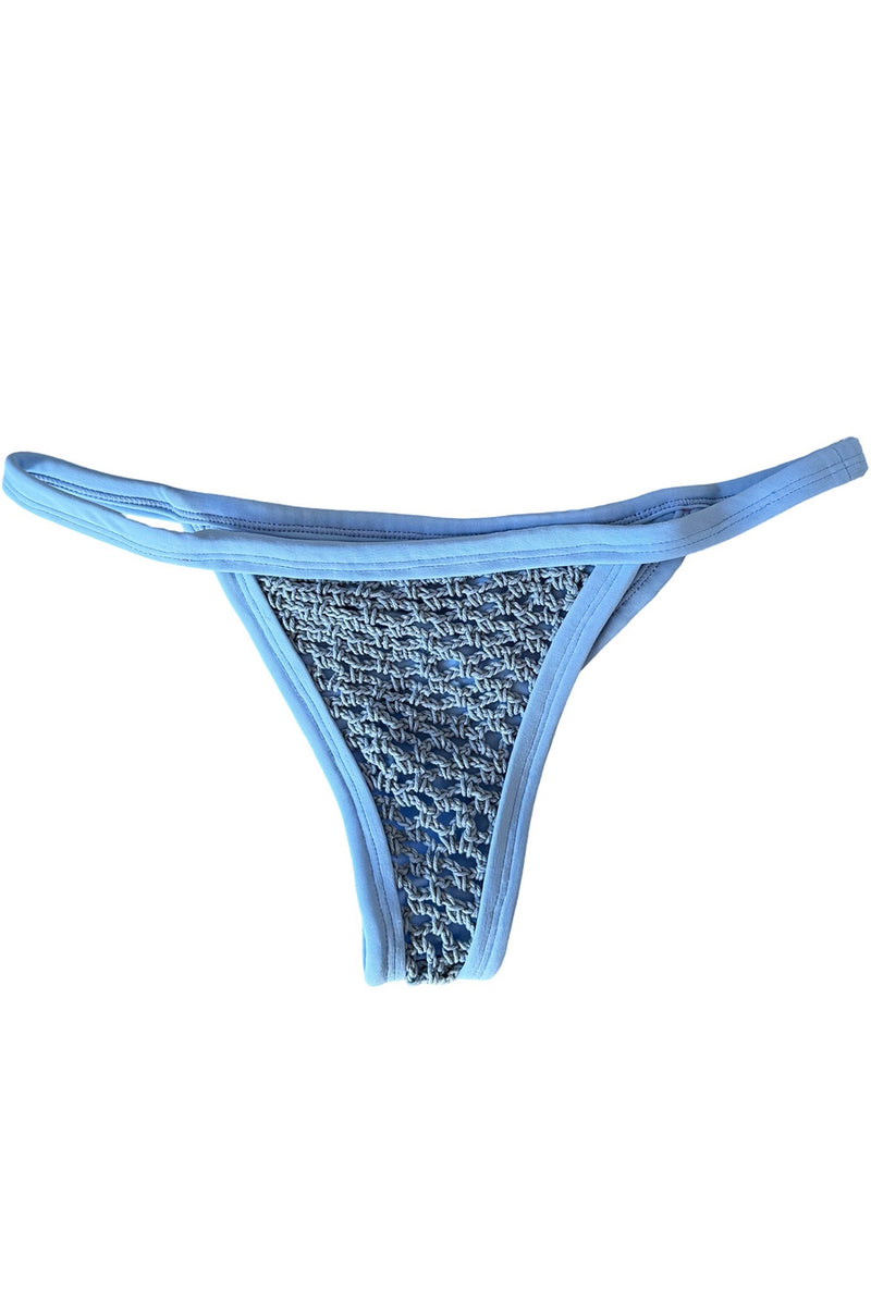 Posh Pua Kainalu Crochet Bottom in Sky – Society Bikini Hawaii