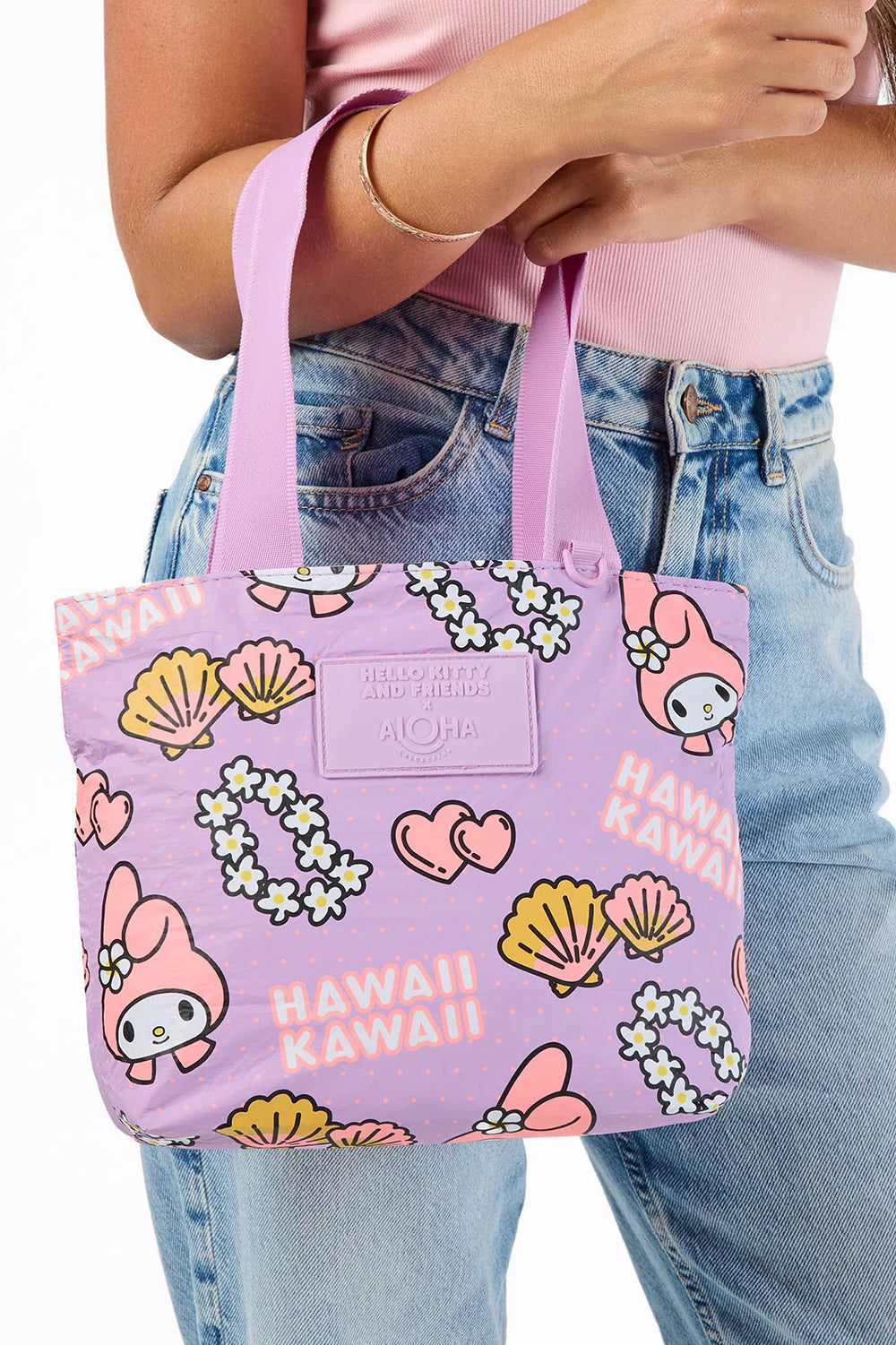 ALOHA Collection HELLO KITTY My Melody Icons Mini Tripper in Tropical/Lavande
