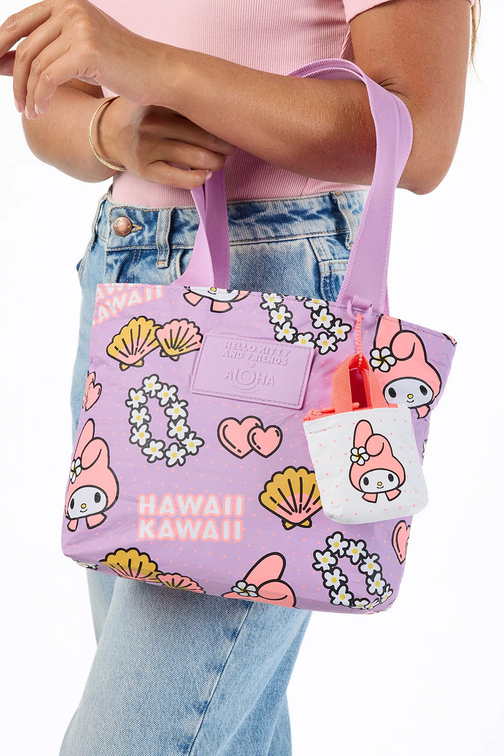 ALOHA Collection HELLO KITTY My Melody Icons Mini Tripper in Tropical/Lavande