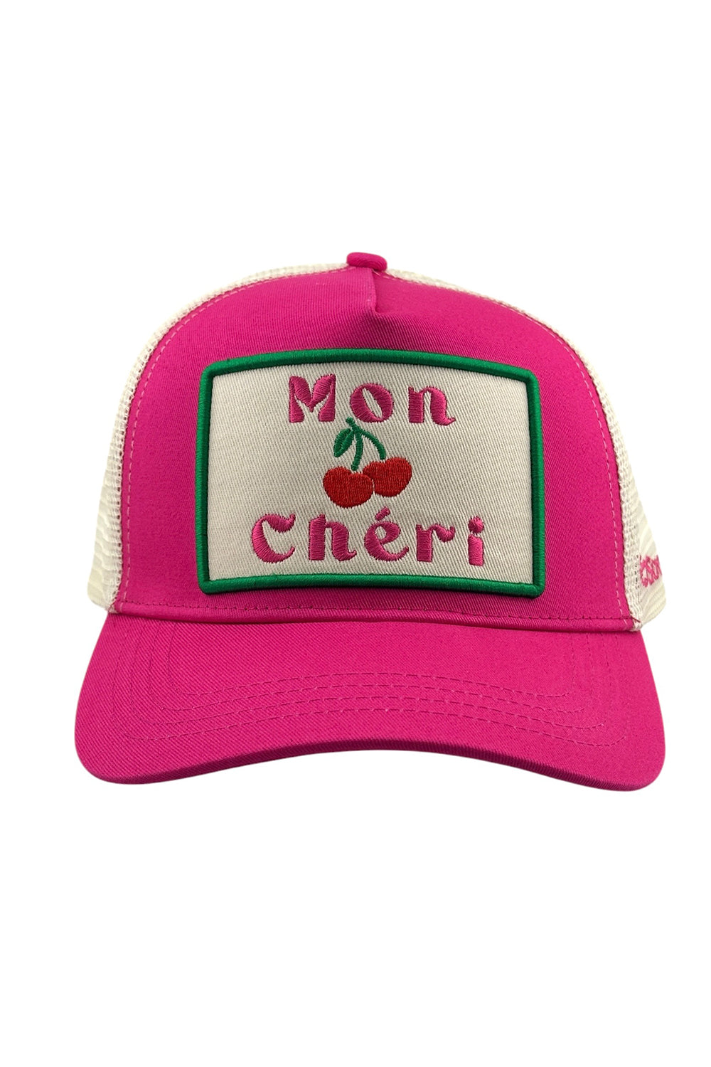 Soulbyrd Mon Cheri Trucker Hat in Pink