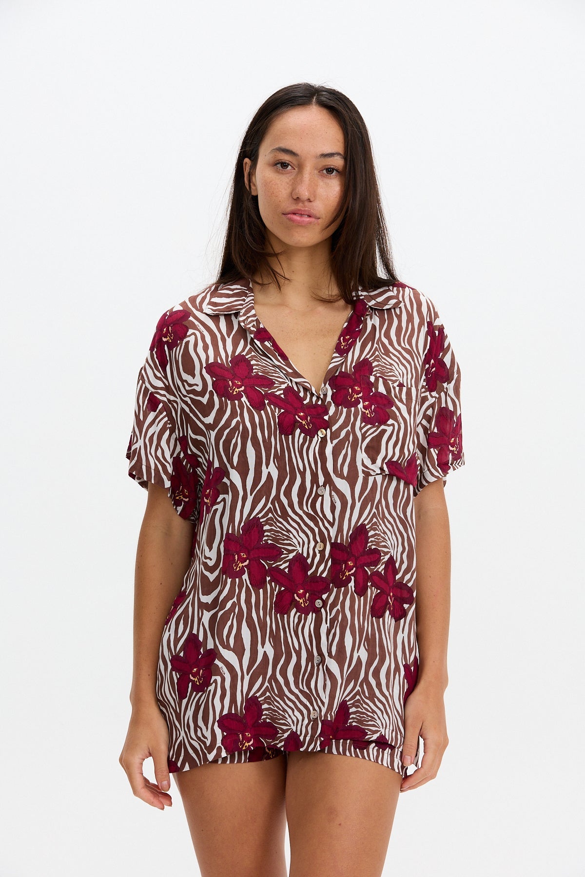 Aloha Shirt Dress - Diva