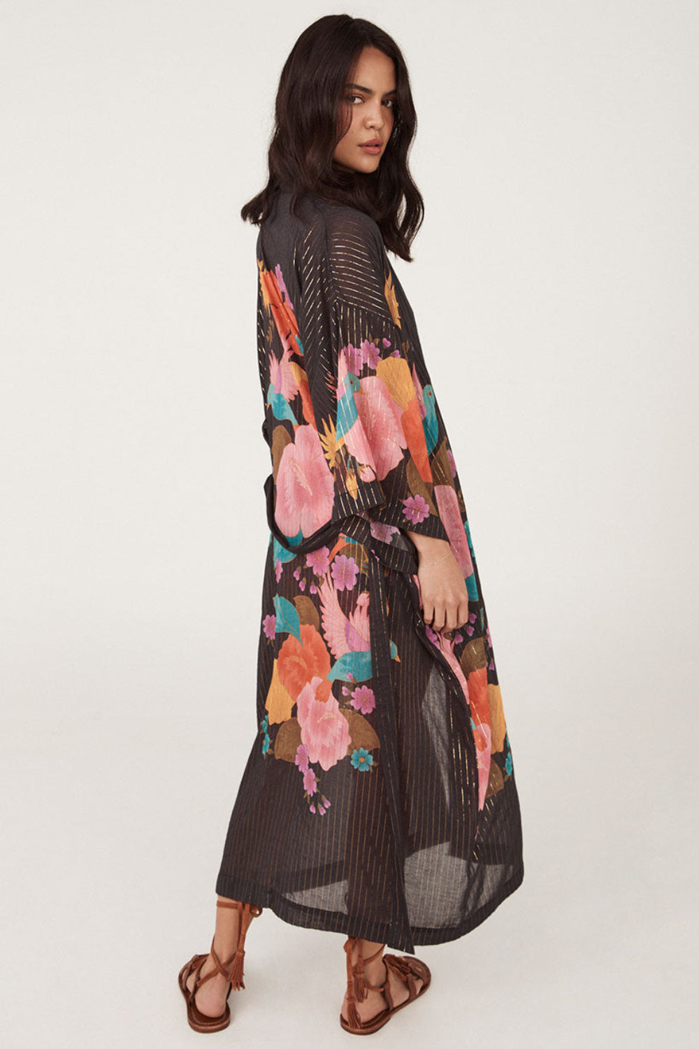 SPELL Beach Bar Robe in After Dark โ Society Bikini Hawaii