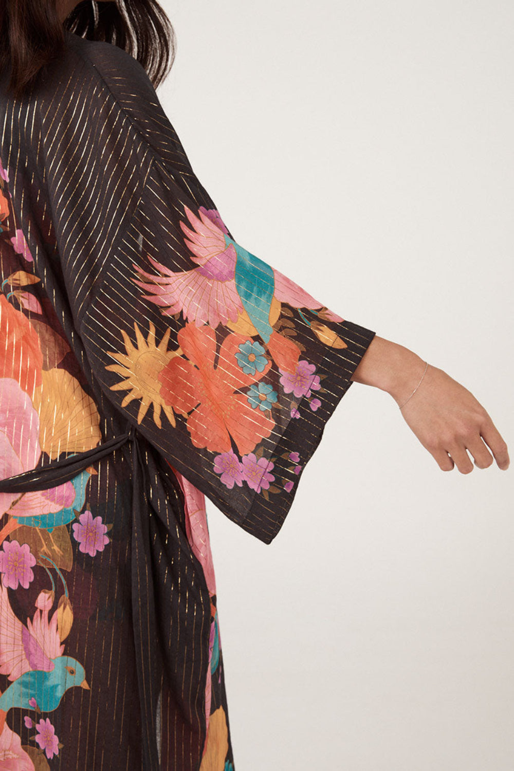 SPELL Beach Bar Robe in After Dark โ Society Bikini Hawaii