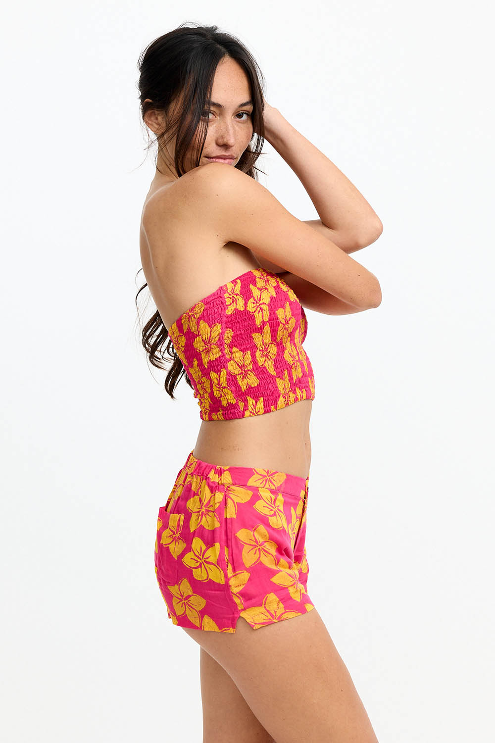 Benoa Swim Namika Tube Top in Spring