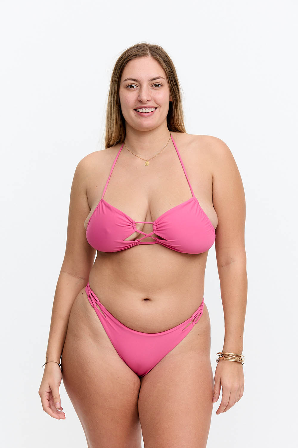 Benoa Swim Amy Top in Guava