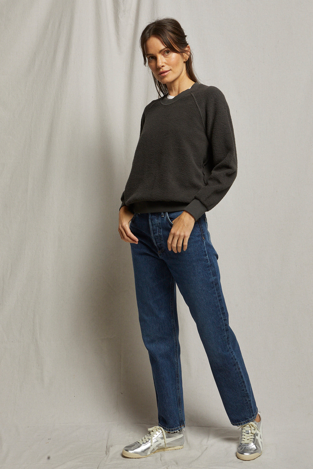 Ziggy Sweatshirt in Vintage Black