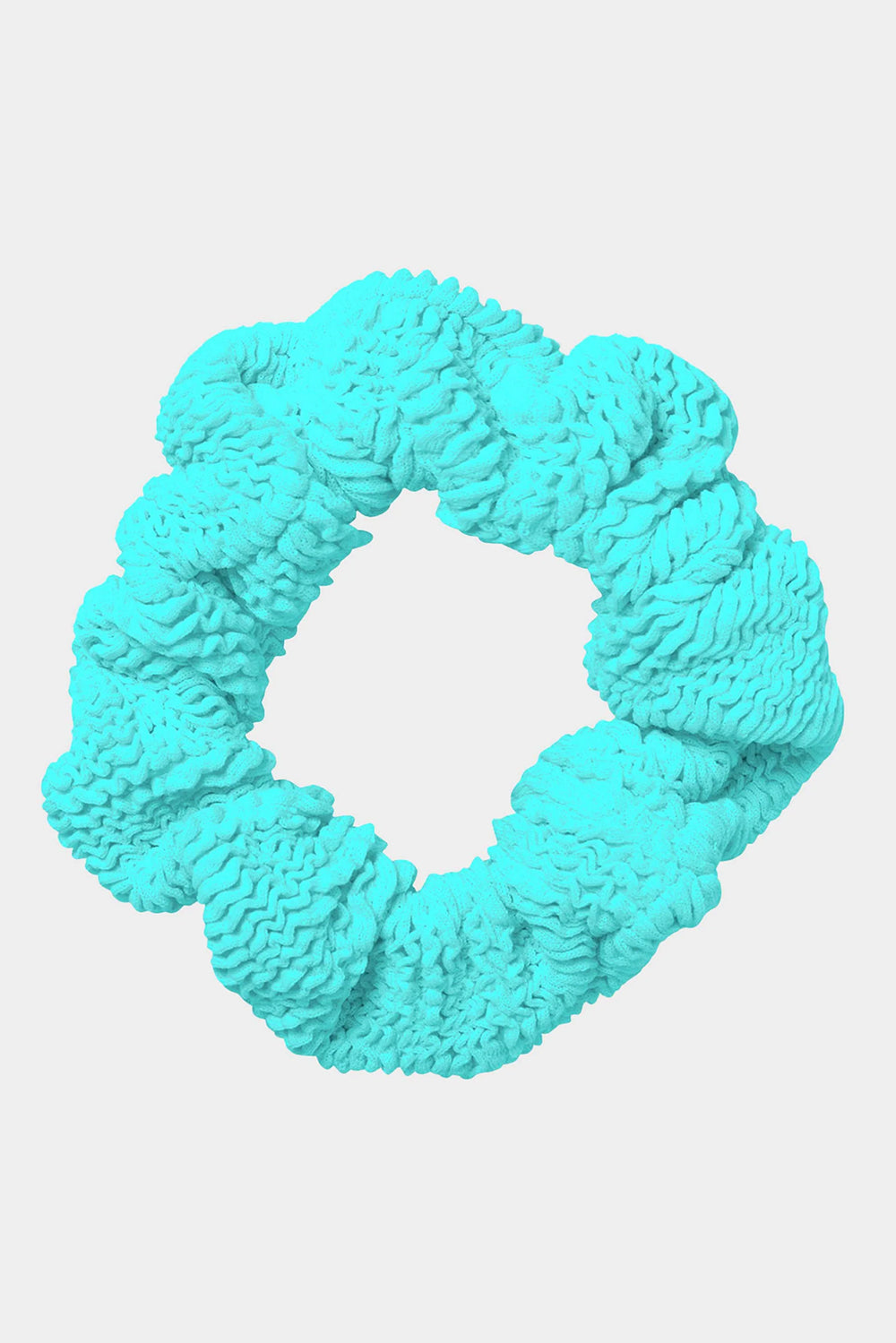 Hunza G Hair Scrunchie in Aqua