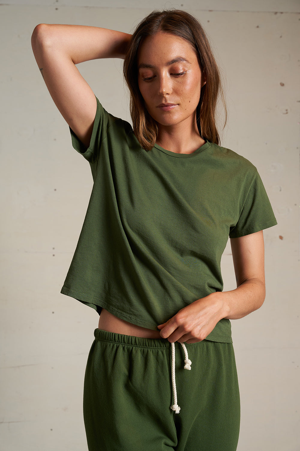 Harley Tee in Fern Green