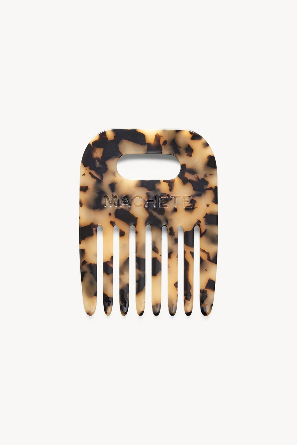 Machete No. 4 Comb in Blonde Tortoise