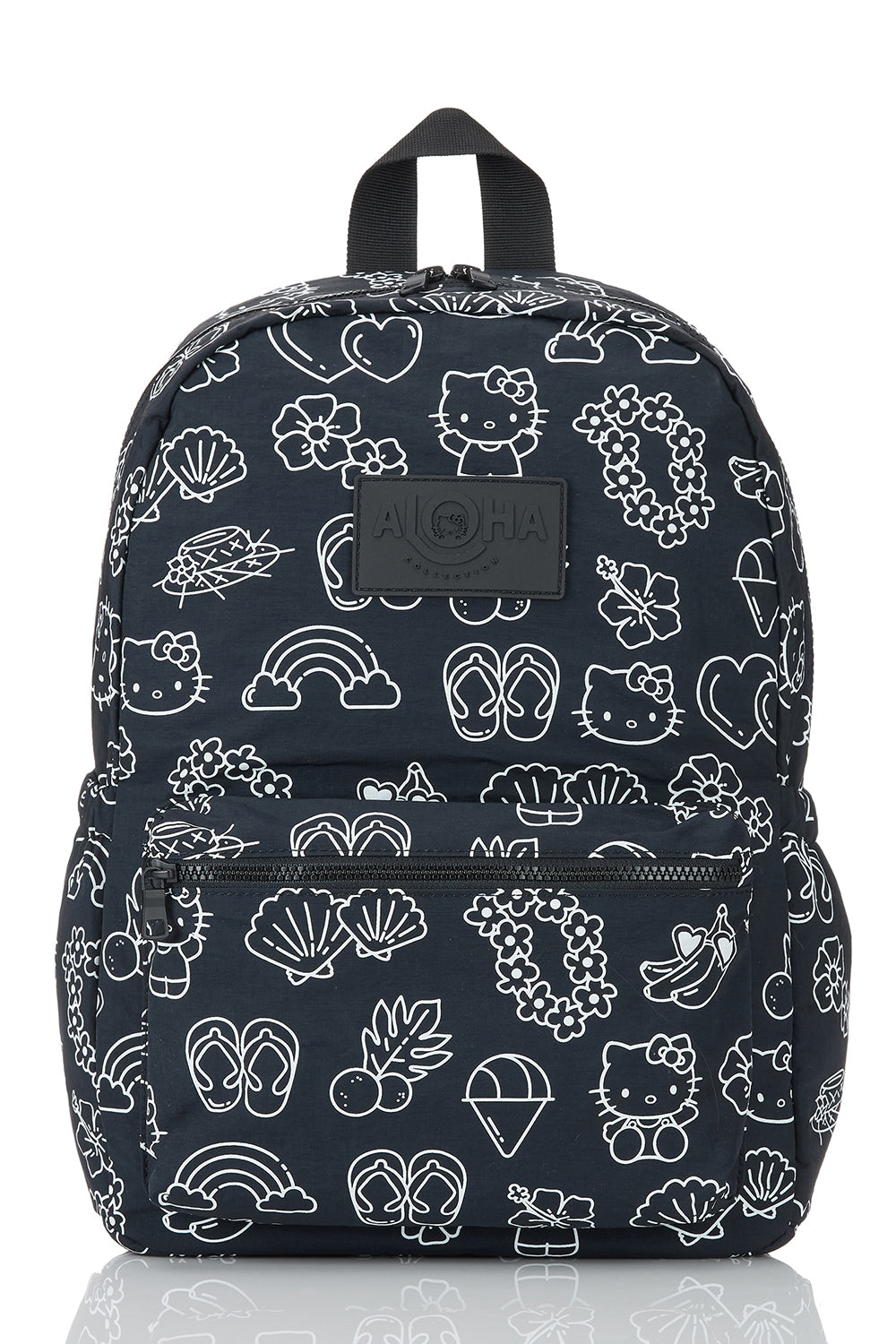 ALOHA Collection Hello Kitty Aloha Icons Backpack in Black/White – Society Bikini Hawaii