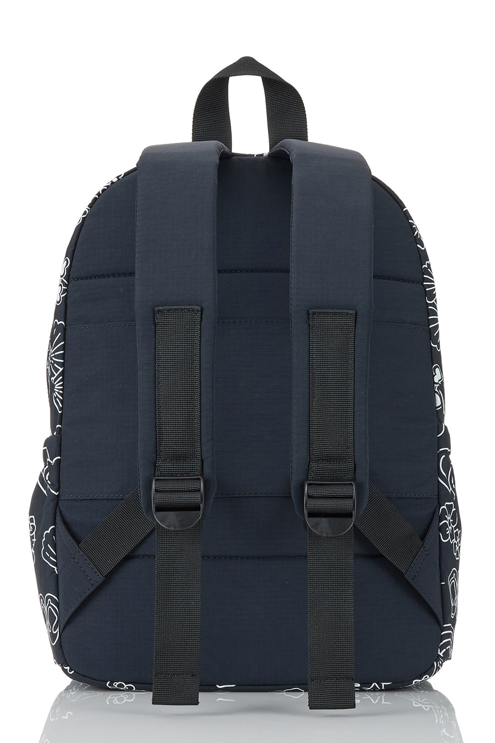 ALOHA Collection Hello Kitty Aloha Icons Backpack in Black/White