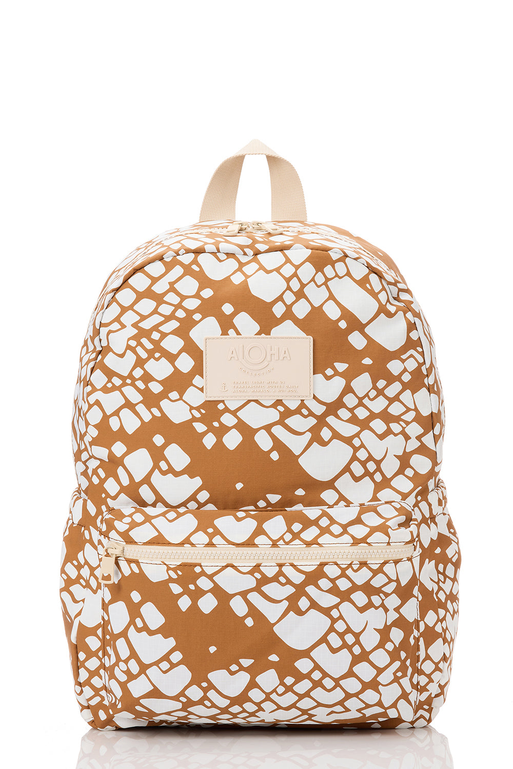 ALOHA Collection Textile Cone Backpack in Brown Sugar – Society