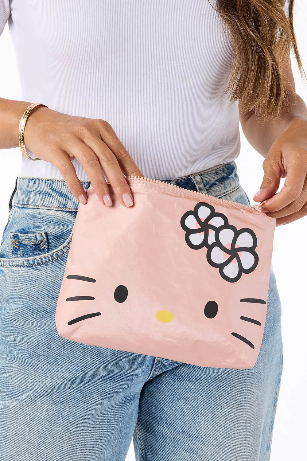 ALOHA Collection HELLO KITTY Kitty Face Small in Rosey