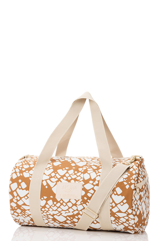 ALOHA Collection Textile Cone Backpack in Brown Sugar – Society