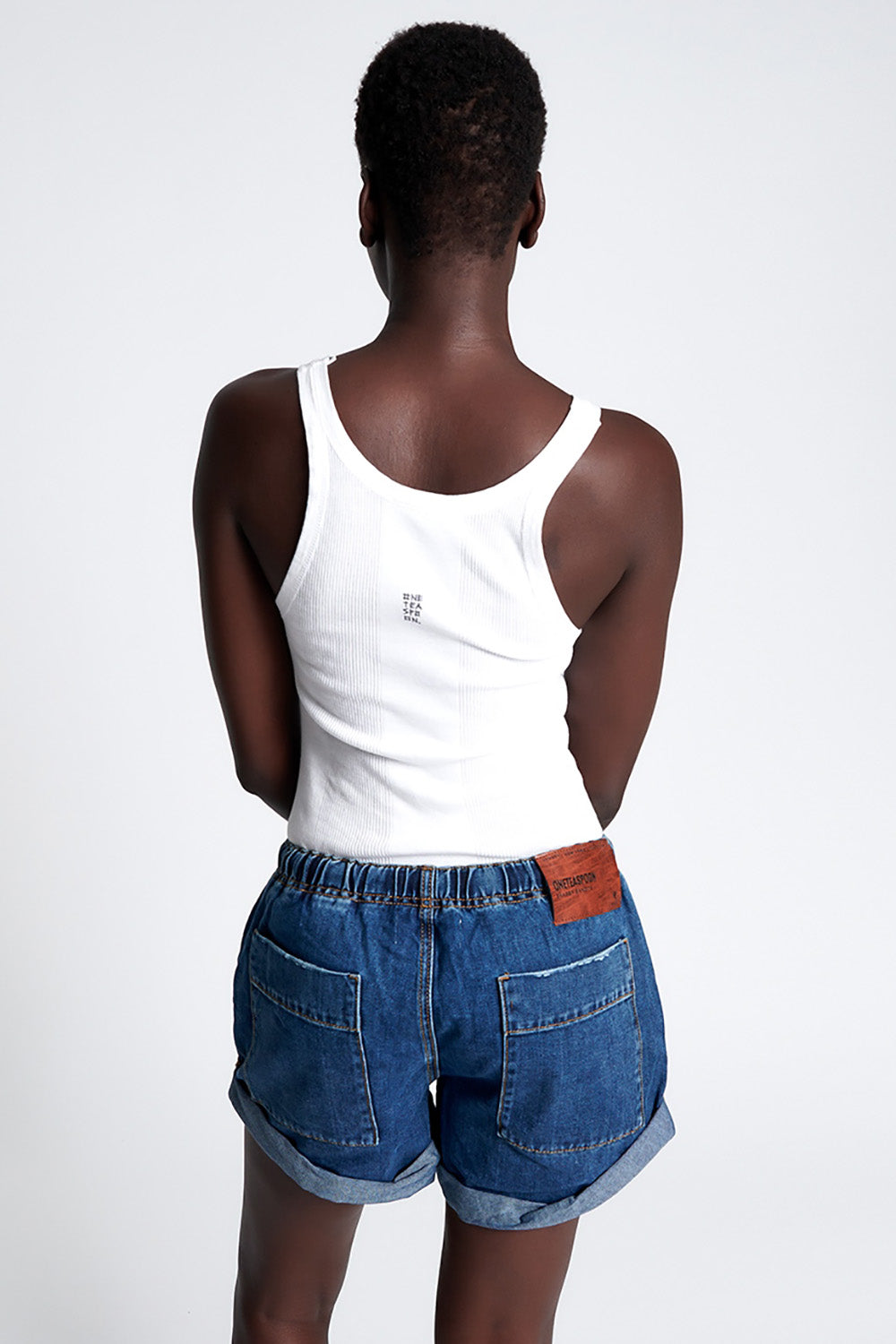 One Teaspoon Shabby Bandit Denim Short in Rodeo Blue- Last One