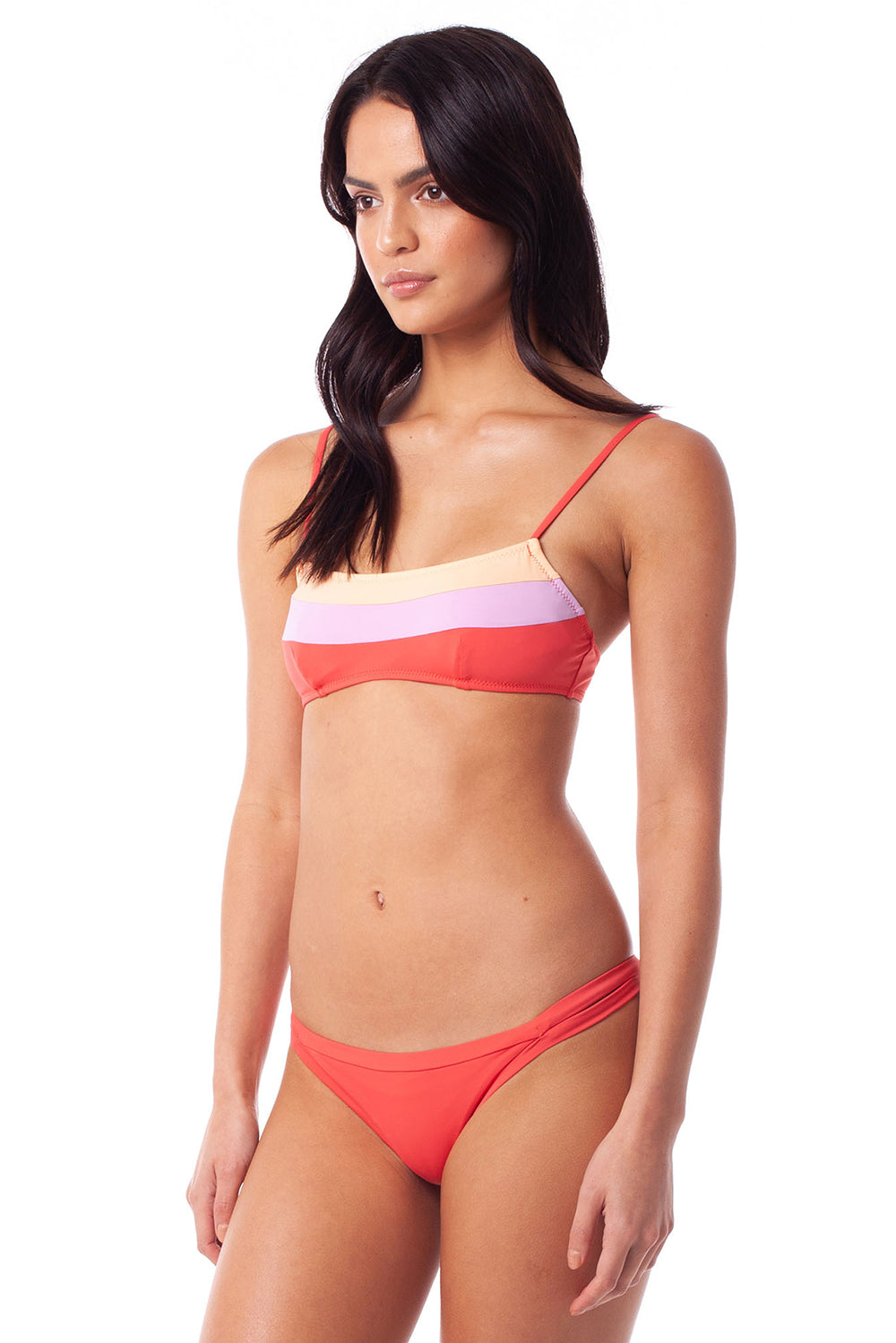 Rhythm. North Shore Scoop Top in Nectarine- Last One