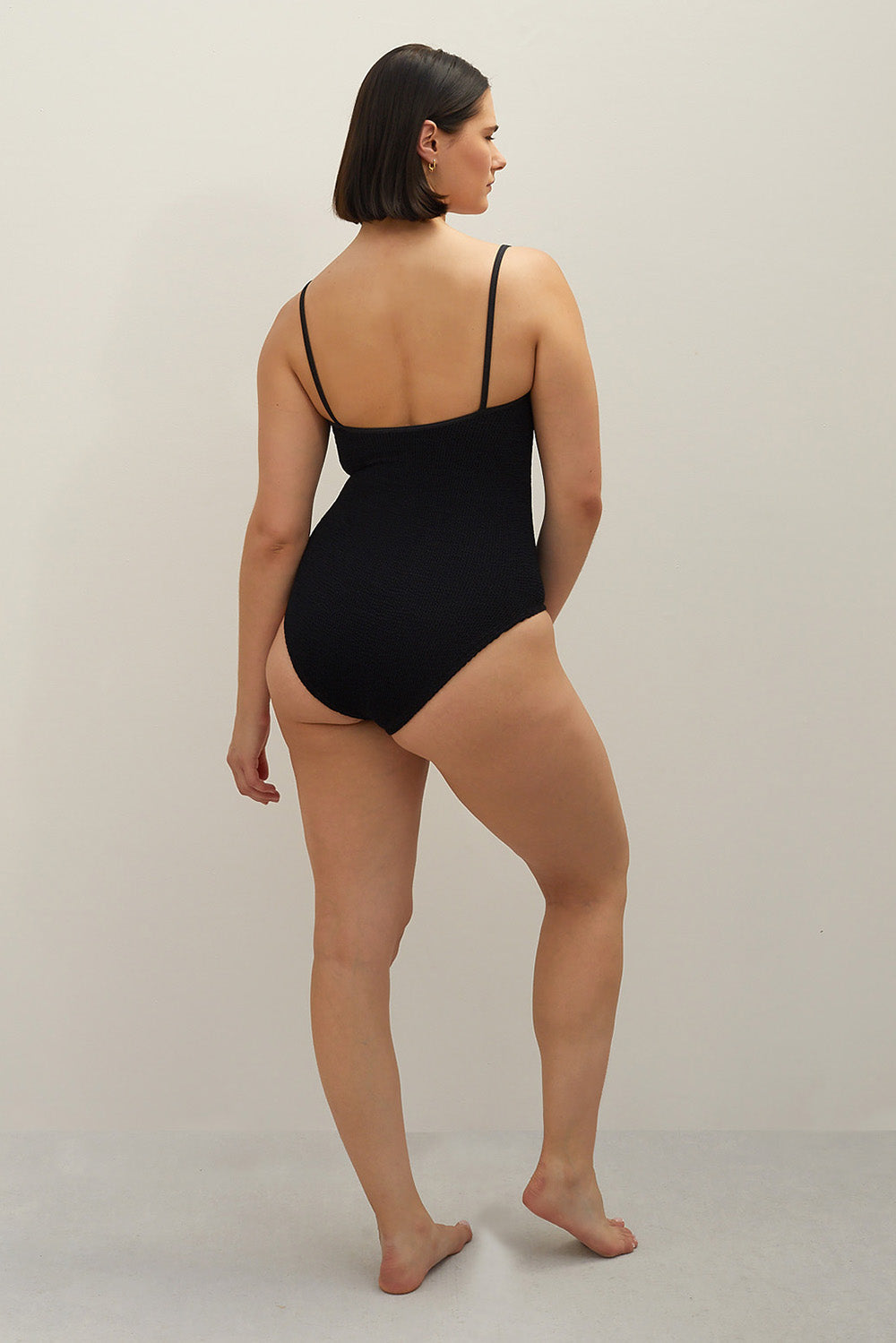 Hunza G Pamela One Piece in Black